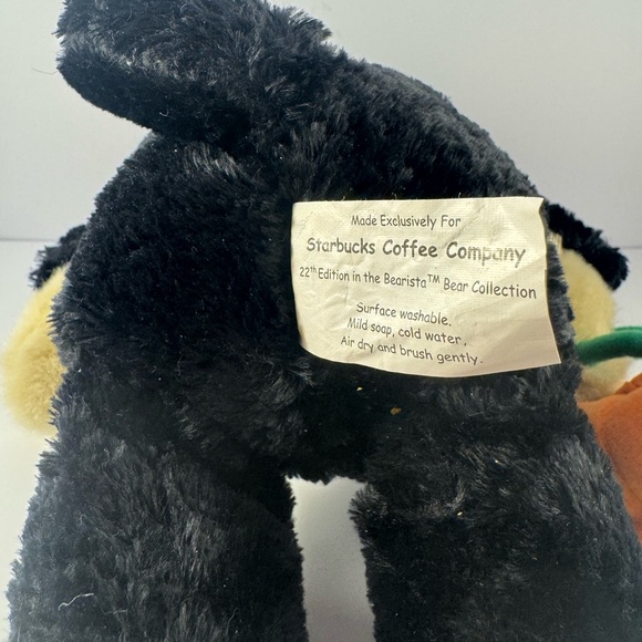 Starbucks Halloween Bearista Bear 22nd Edition Black Cat (2002) - Picture 7 of 7